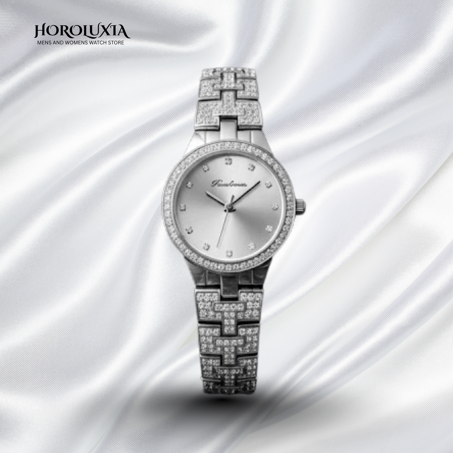 Elegant Silver Women's Watch