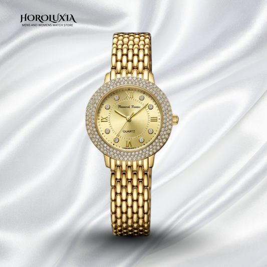 Elegant Gold Women's Watch