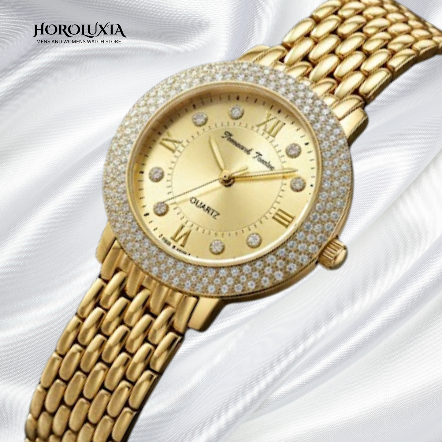 Elegant Gold Women's Watch