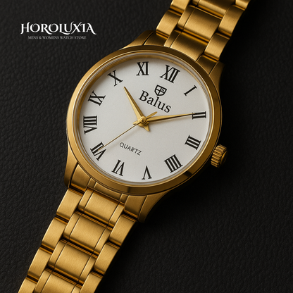 Golden Women’s Stainless Steel Watch