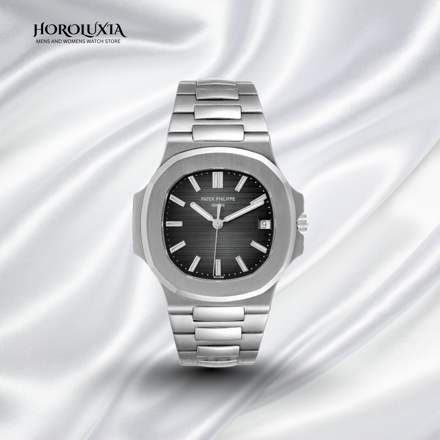 Patek Philippe Stainless Steel Watch – 3 Dial Colors
