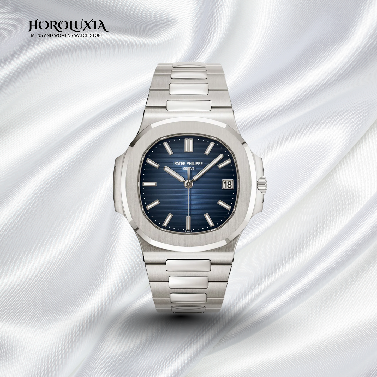 Patek Philippe Stainless Steel Watch – 3 Dial Colors