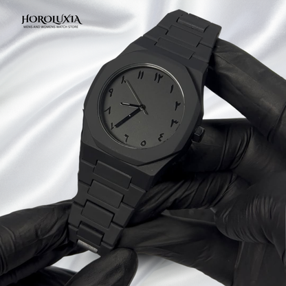 Black Arabic Aura Watch - Fiber Quality