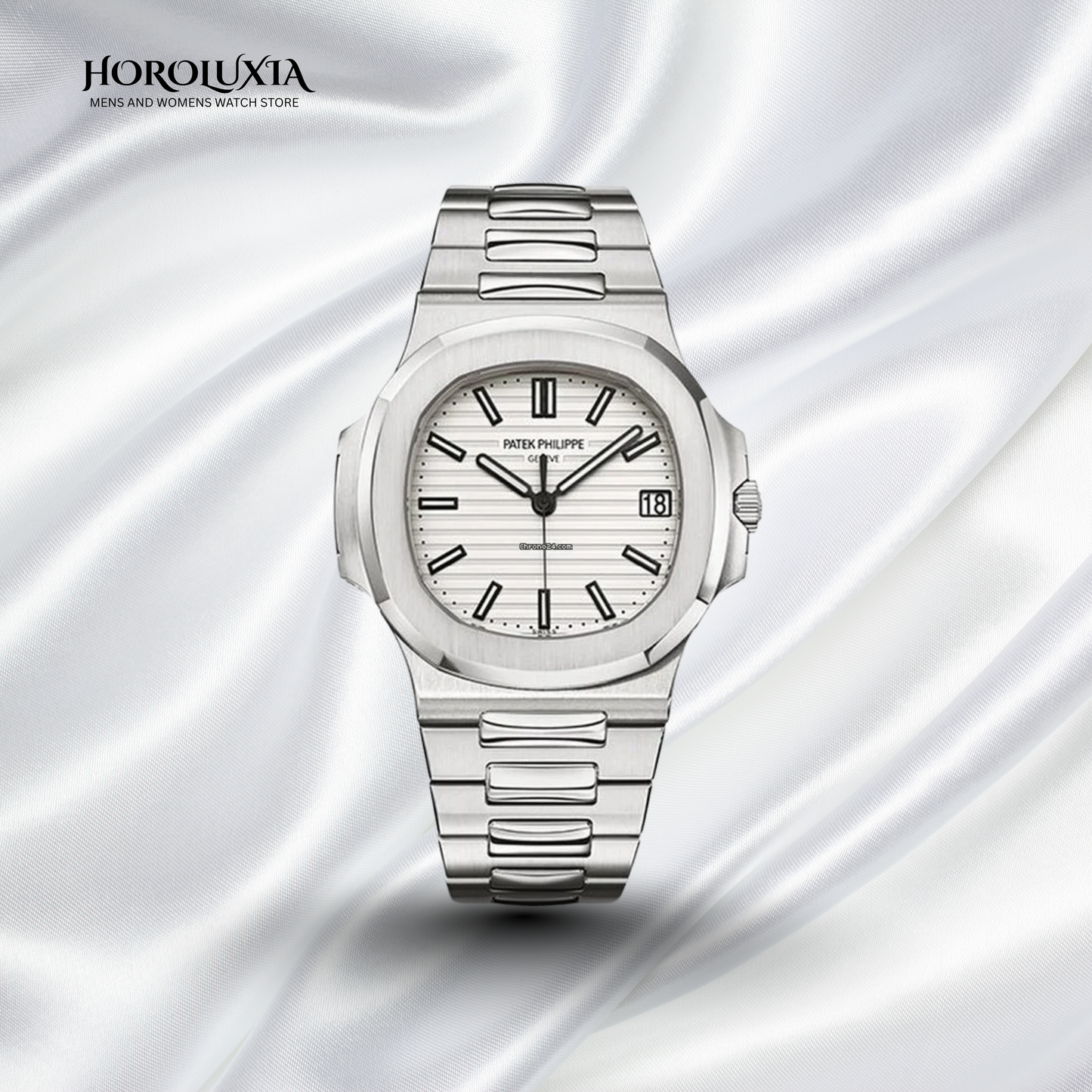 Patek Philippe Stainless Steel Watch – 3 Dial Colors