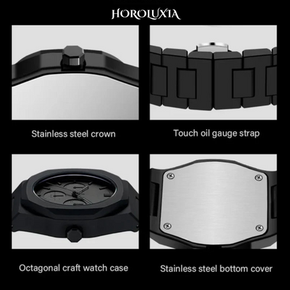 Black Arabic Aura Watch - Fiber Quality