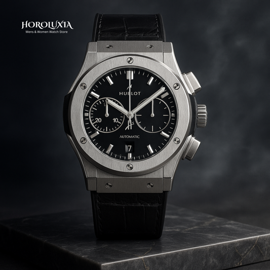 Hublot Boys/Mens Strap Watch with Butterfly Lock – Premium Men’s Timepiece