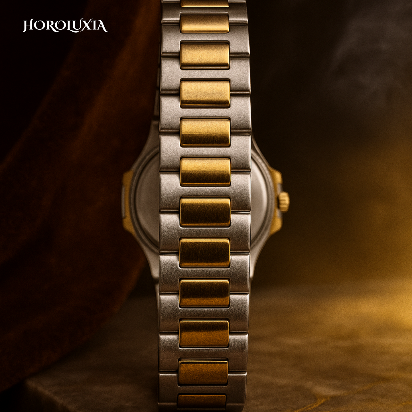 Patek Philippe 2-Tone Gold & Silver Luxury Watch