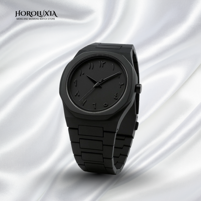 Black Arabic Aura Watch - Fiber Quality